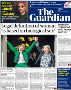 Legal definition of women is based on biological sex