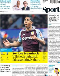 Aston Villa 3-2 PSG – Villa’s epic fightback falls agonisingly short
