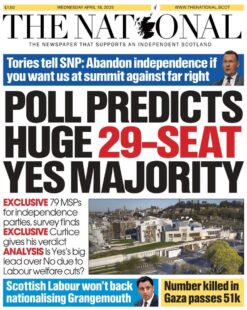 Poll predicts huge 29-seat yes majority