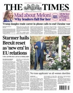 Starmer hails Brexit reset as 'new era' in EU relations