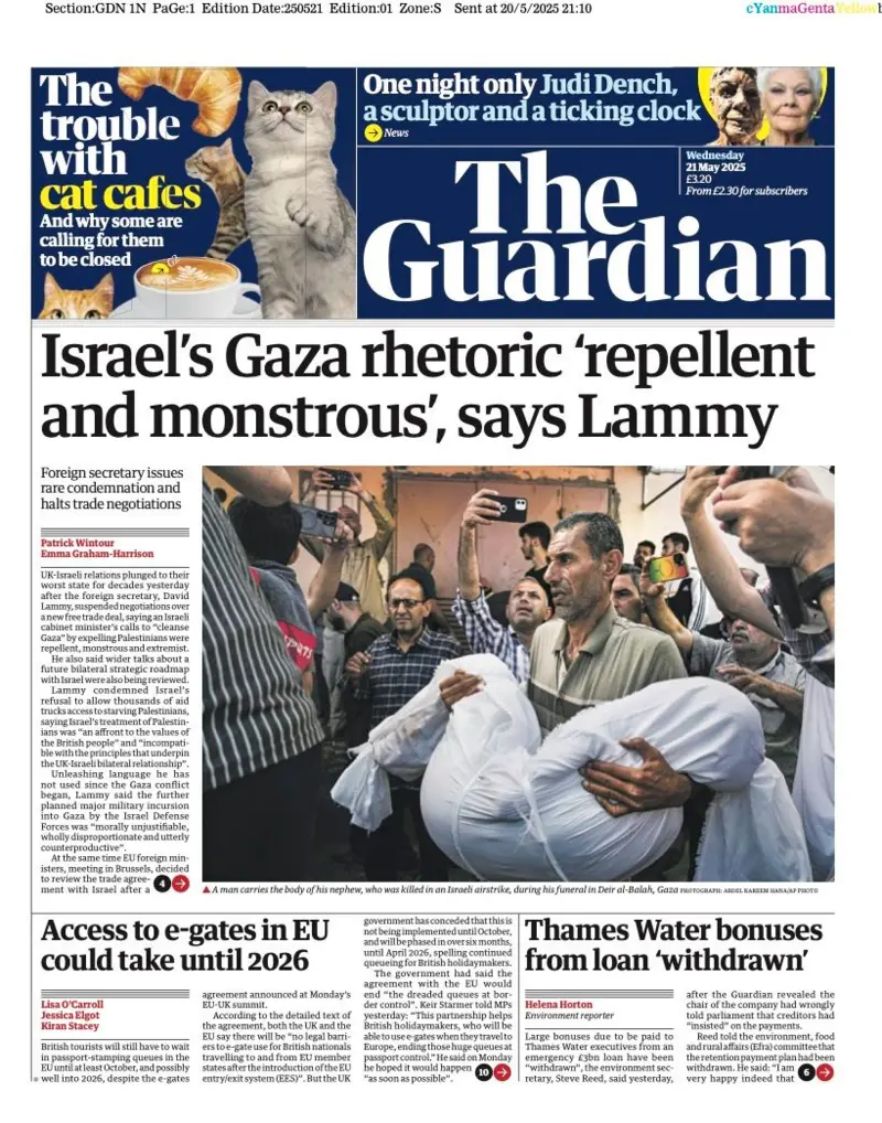 Israel's Gaza rhetoric 'repellent and monstrous', says Lammy 1 - WTX News Breaking News, fashion & Culture from around the World - Daily News Briefings -Finance, Business, Politics & Sports News Israel's Gaza rhetoric 'repellent and monstrous', says Lammy