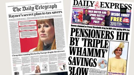 Brexit reset – Rayner’s secret plan – Pensioners hit by savings blow | Paper Talk UK