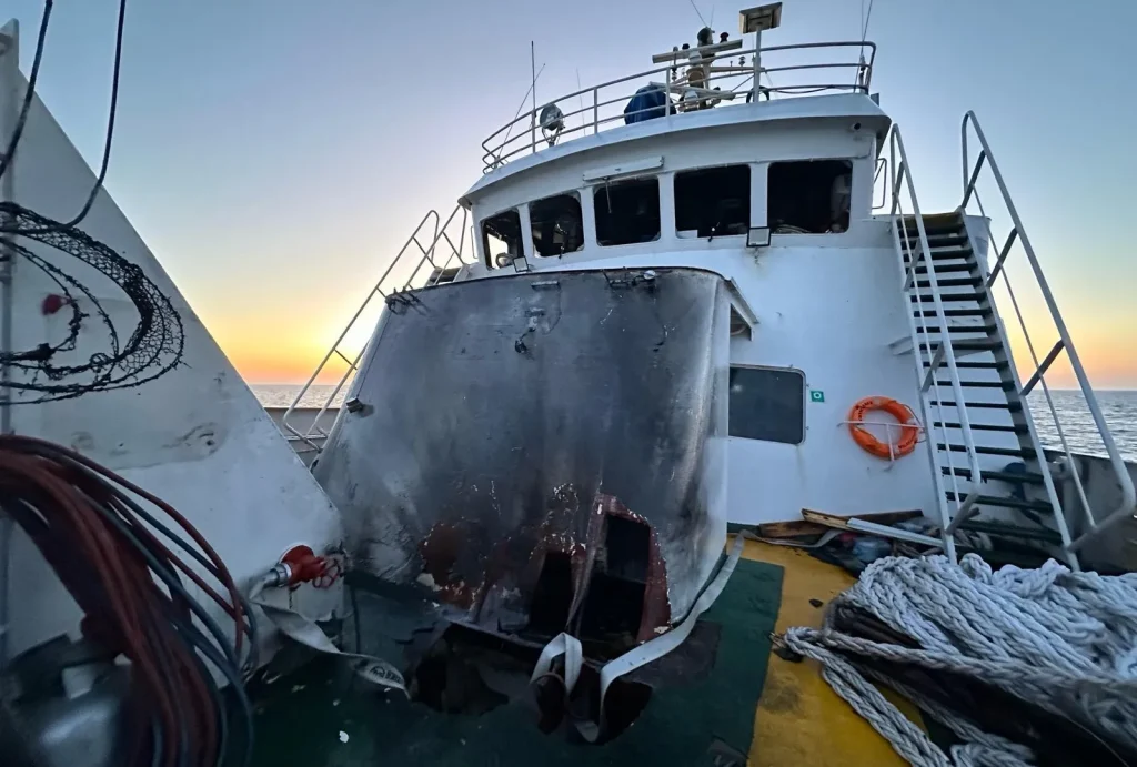 Freedom Flotilla in talks with Malta to repair Gaza aid ship