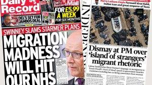 Immigration crackdown ridiculed | Paper Talk UK 