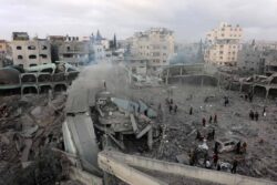 Israel razes corridor of destruction in central Gaza