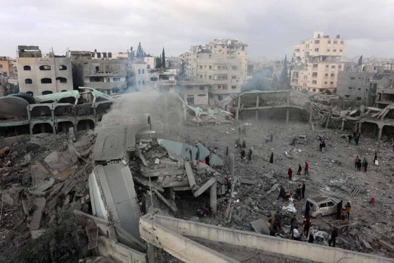 Israel razes corridor of destruction in central Gaza