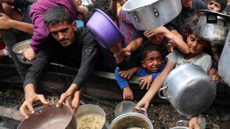 Israeli Air Strikes Kill Dozens in Gaza as Aid Blockade Continue