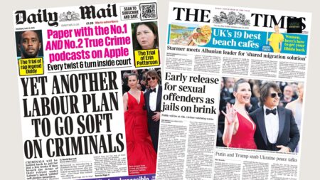Jails on the brink as government unveils plans | Paper Talk UK 