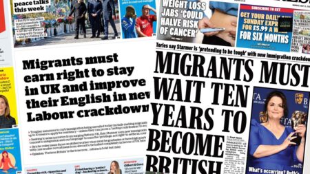 PM to tougher migration rules in crackdown to defeat rise of Reform | Paper Talk UK