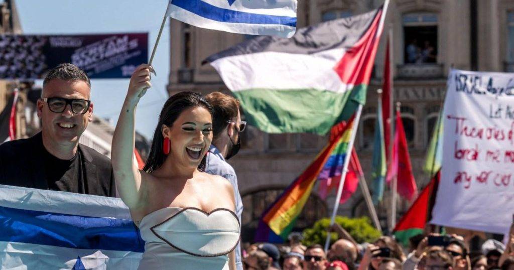 Eurovision faces police complaint after ‘throat-slitting’ gesture at opening ceremony