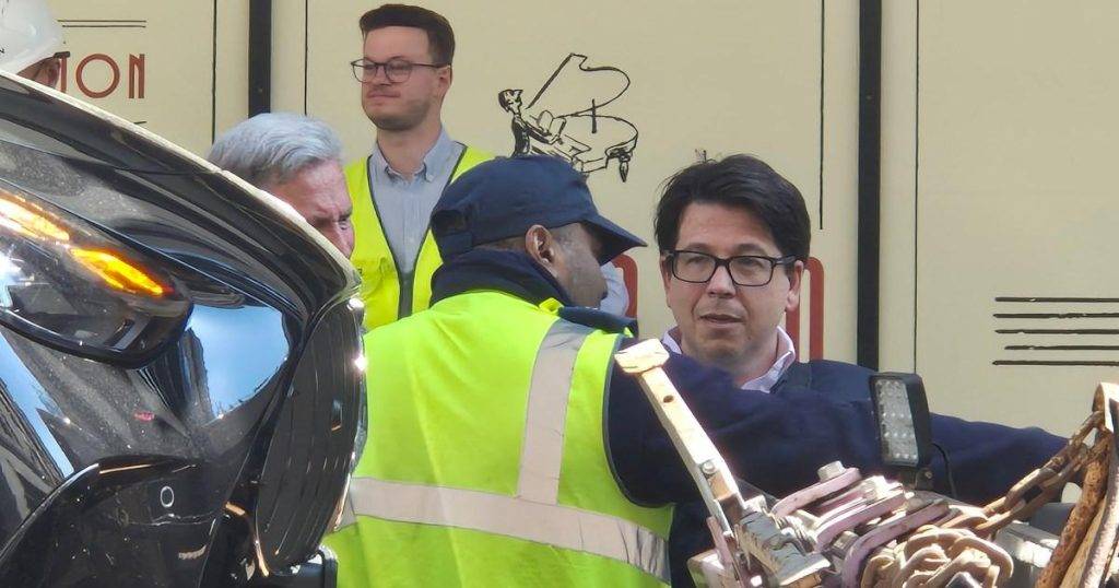 Michael McIntyre busted and faces off with traffic warden