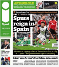 Spurs reigns in Spain