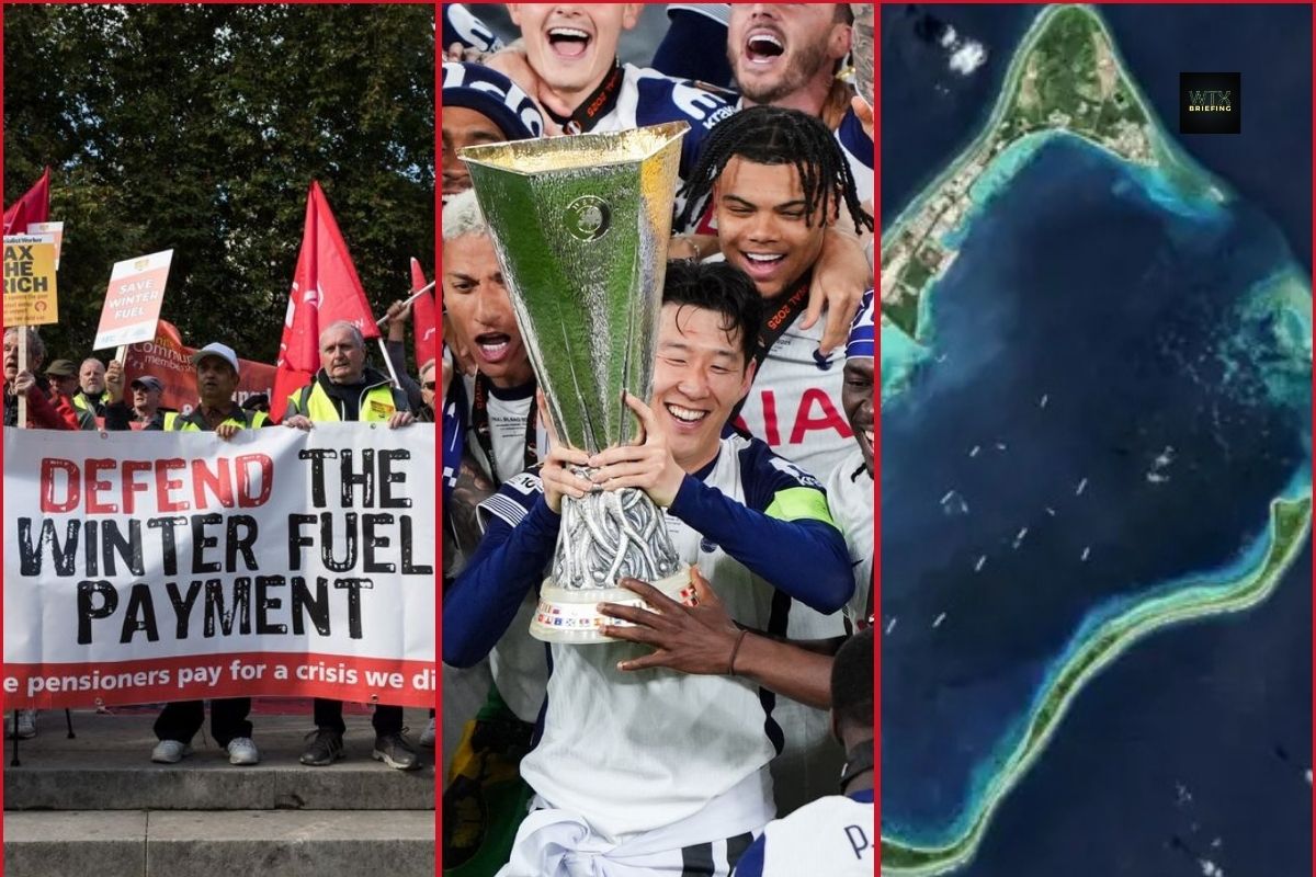 Sunday Papers - Queen’s grandchildren vigil 10 - WTX News Breaking News, fashion & Culture from around the World - Daily News Briefings -Finance, Business, Politics & Sports News Spurs win the Europa League - Winter fuel payment cut u-turn - Chagos Islands handover paused