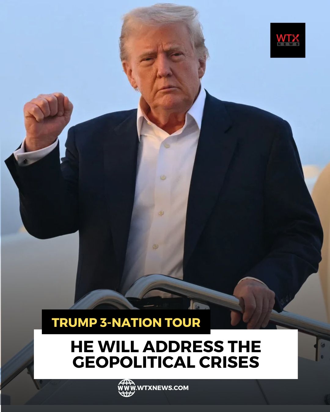 Trump starts his Middle East trip with a crush of problems
