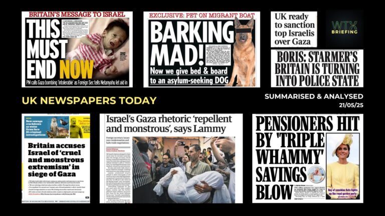 Keir Starmer has shocked the papers - with Todays newspaper front pages divided on the issue of Gaza.