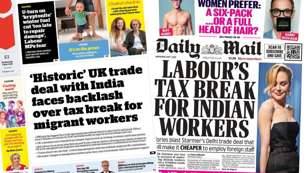 UK and India sign trade deal – ‘Two-tier deal’ | Paper Talk 