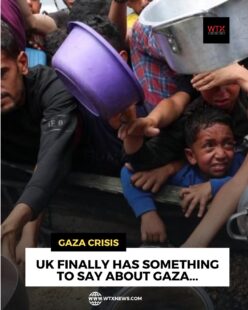 UK finally has something to say about gaza...