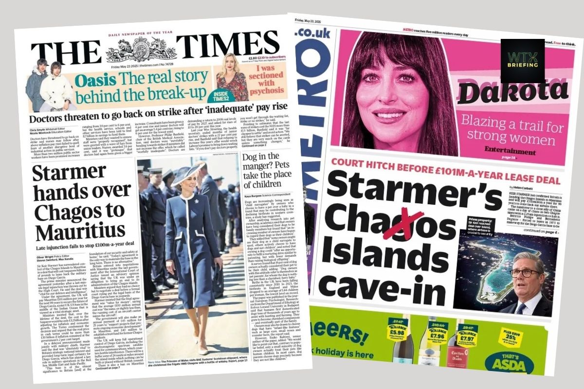 UK hands over Chagos Islands to Mauritius| Paper Talk UK