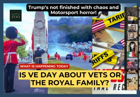 VE Day celebrations – Fatal Supersport crash – Film tariffs could destroy UK industry