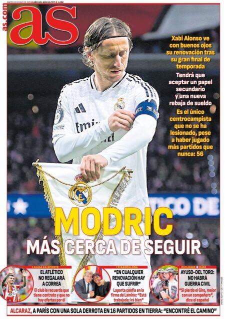 Modric Mas Cerca De Serguir