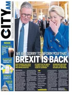 We are sorry to inform you that Brexit is back