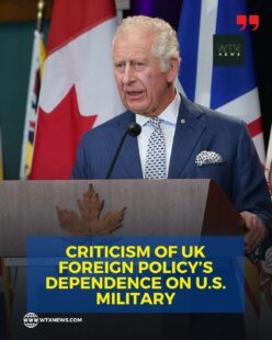 King Charles' Speech in a Fractured World 1 - WTX News Breaking News, fashion & Culture from around the World - Daily News Briefings -Finance, Business, Politics & Sports News Criticism of UK foreign policy’s dependence on U.S. military
Prince Charles in Canada.