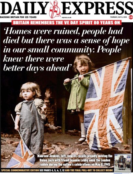 Britain remembers VE Day spirit 80 years on
