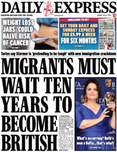Migrants must wait ten years to become British