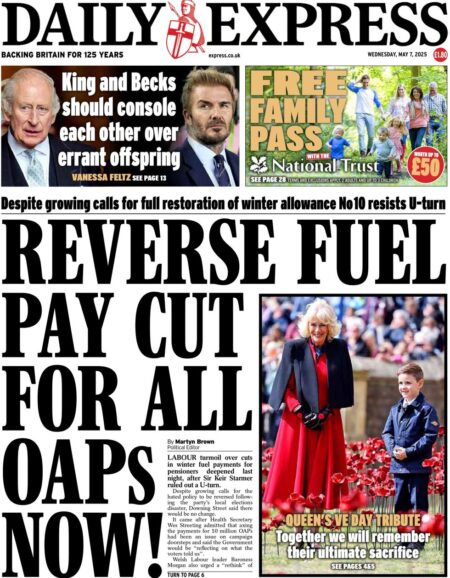 Reverse fuel pay cut for all OAPs now