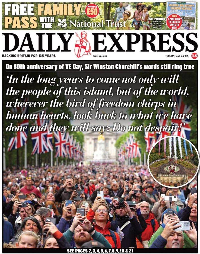 On 80th anniversary of VE Day, Sir Winston Churchill’s words still ring true