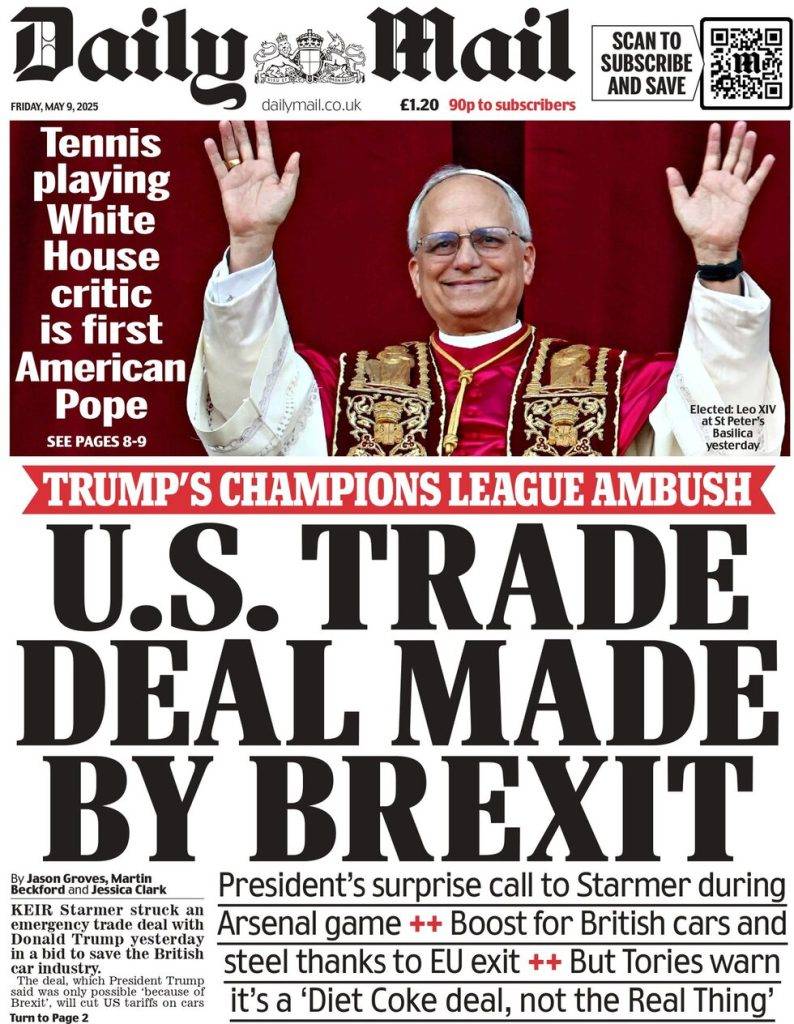 US trade deal made by brexit - Trump's Champions league ambush