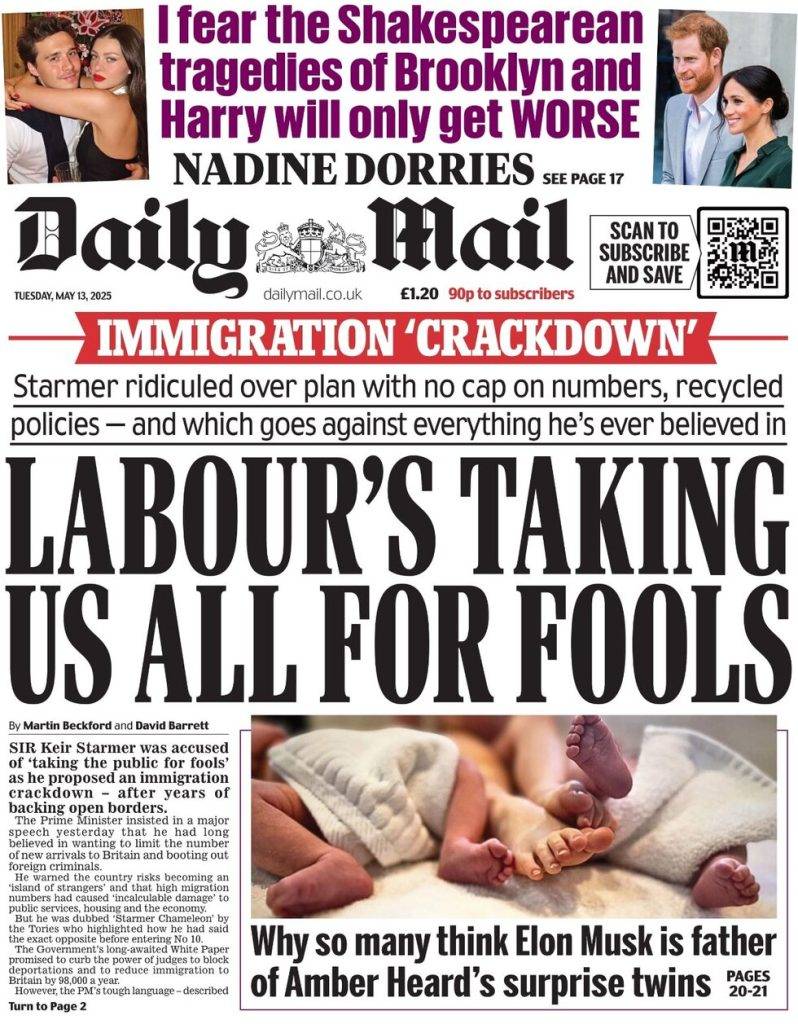 Immigration crackdown: Labour’s taking us all for fools