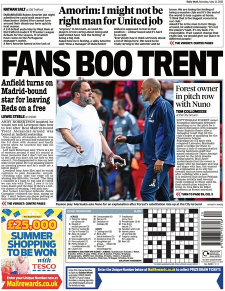 Fans boo Trent – Anfield turns on Madrid-bound star for leaving Reds on a free
