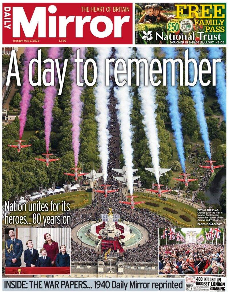 A day to remember: Nation unites for its heroes 80 years on