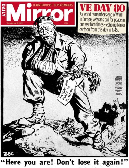 VE DAY 80: ‘Here you are! Don’t lose it again!”