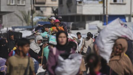 Some aid reaches Gaza as Israel lets some trucks through