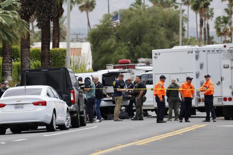US authorities name California health clinic blast suspect