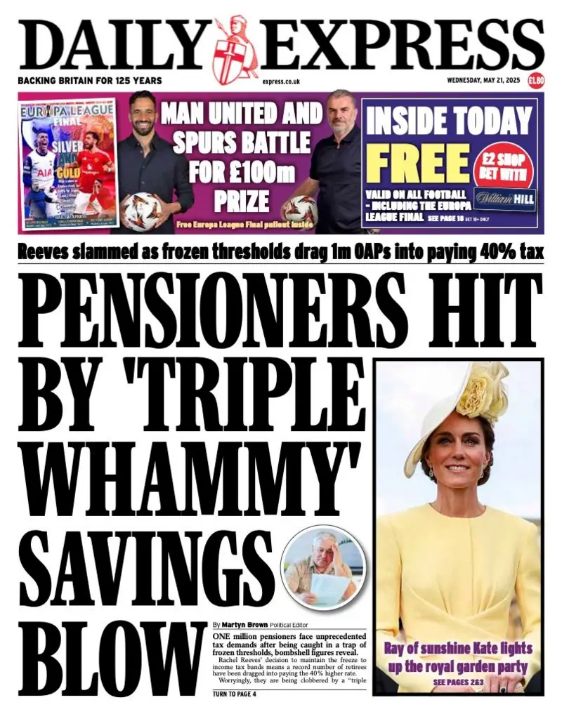 Pensioners hit by triple whammy savings 1 - WTX News Breaking News, fashion & Culture from around the World - Daily News Briefings -Finance, Business, Politics & Sports News PENSIONERS HIT BY 'TRIPLE WHAMMY': SAVINGS BLOW