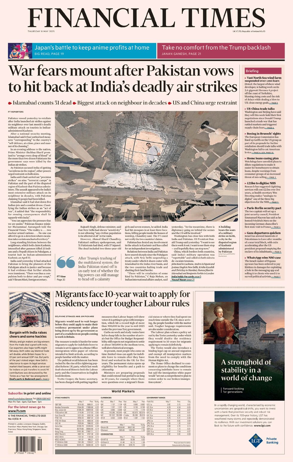 War fears mount after Pakistan vows to hit back at India's deadly air strikes