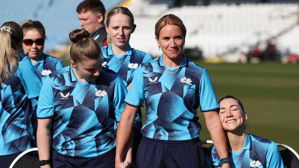 Lauren Winfield-Hill ‘I’m going to play until my body’s buggered’