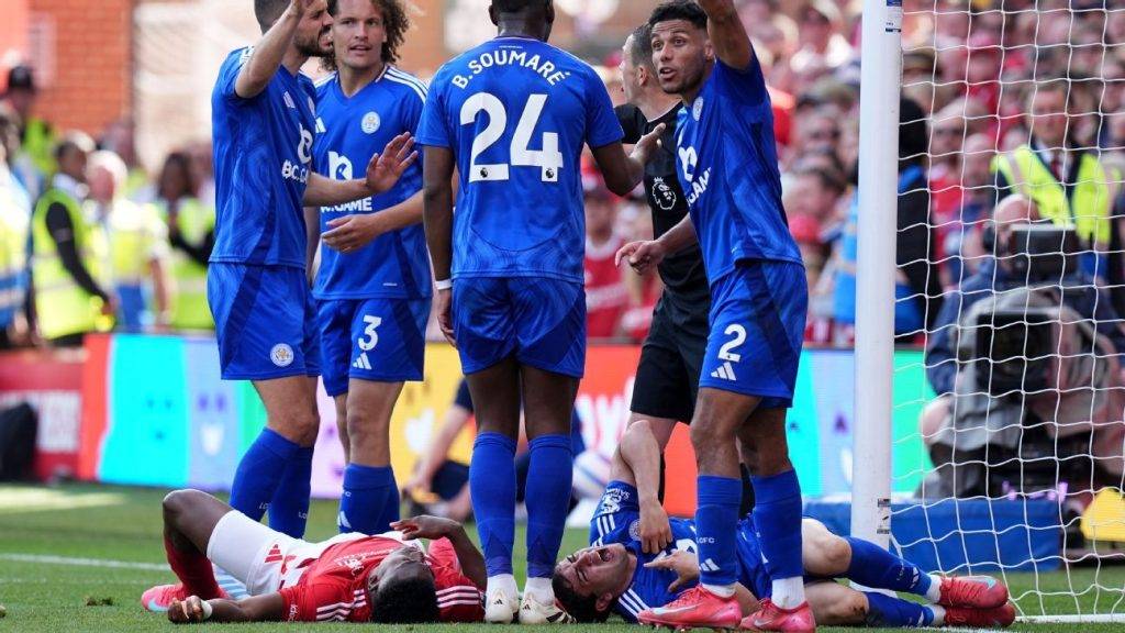 Taiwo Awoniyi Ola Aina believes offside flag could have prevented injury