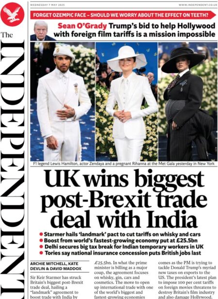 UK wins biggest post-Brexit trade deal with India