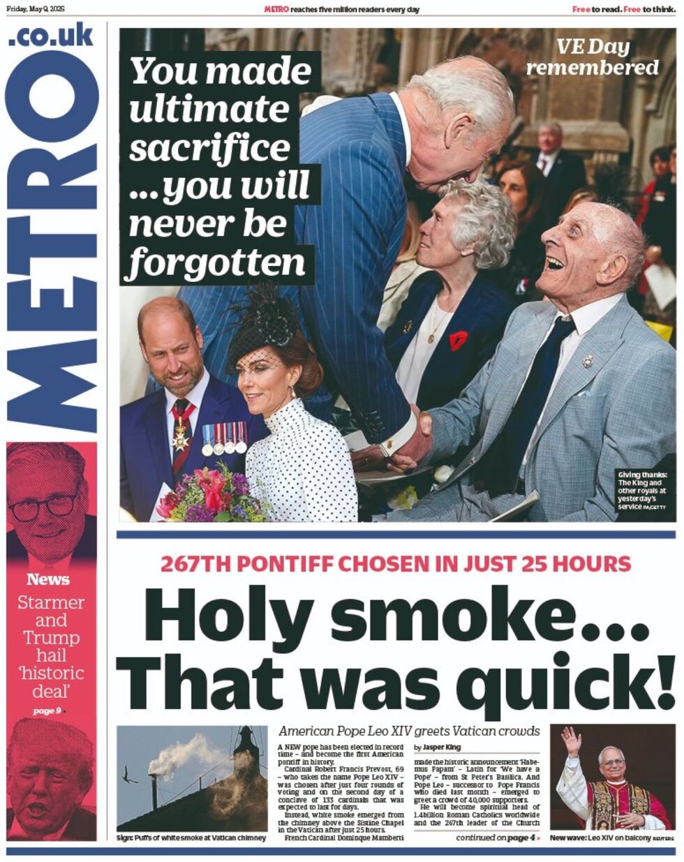 267th pontiff chosen in just 25 hours: Holy smoke … That was quick! 1 - WTX News Breaking News, fashion & Culture from around the World - Daily News Briefings -Finance, Business, Politics & Sports News 267th pontiff chosen in just 25 hours: Holy smoke … That was quick!