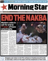 End the Nakba: Workers unite in call for end to 77 years of Gaza catastrophe