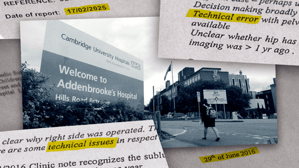 Cambridge hospital accused of ‘covering up’ concerns about suspended surgeon a decade ago