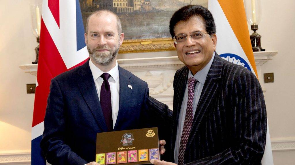 Reduced tariffs on whisky and gin as UK and India strike historic trade deal