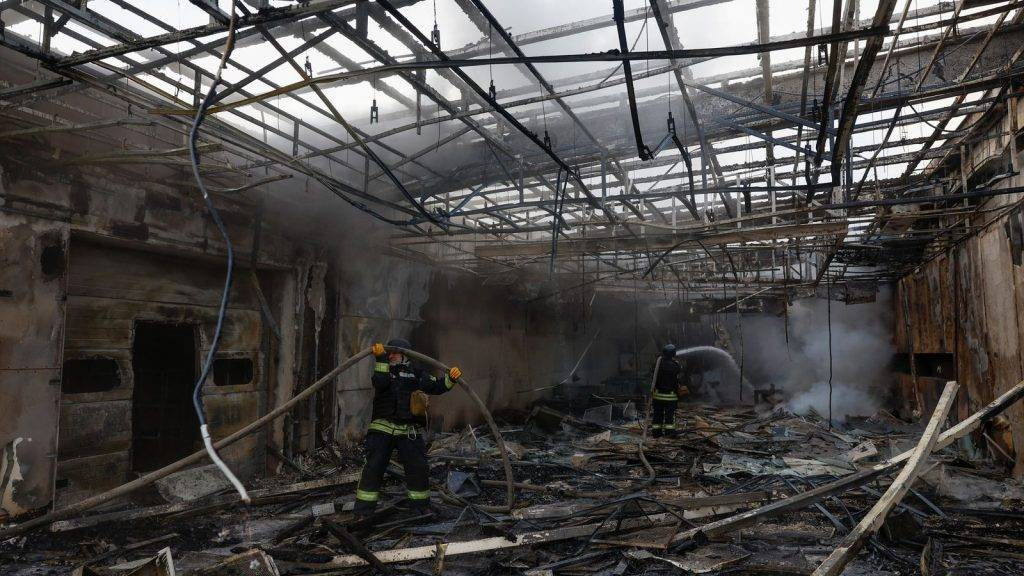 Russia launches ‘heaviest drone attack’ on Ukraine since start of war