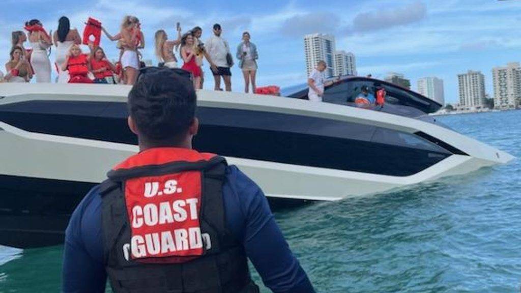 Over 30 rescued after boat capsizes near Miami Beach Over 30 rescued after boat capsizes near Miami Beach
