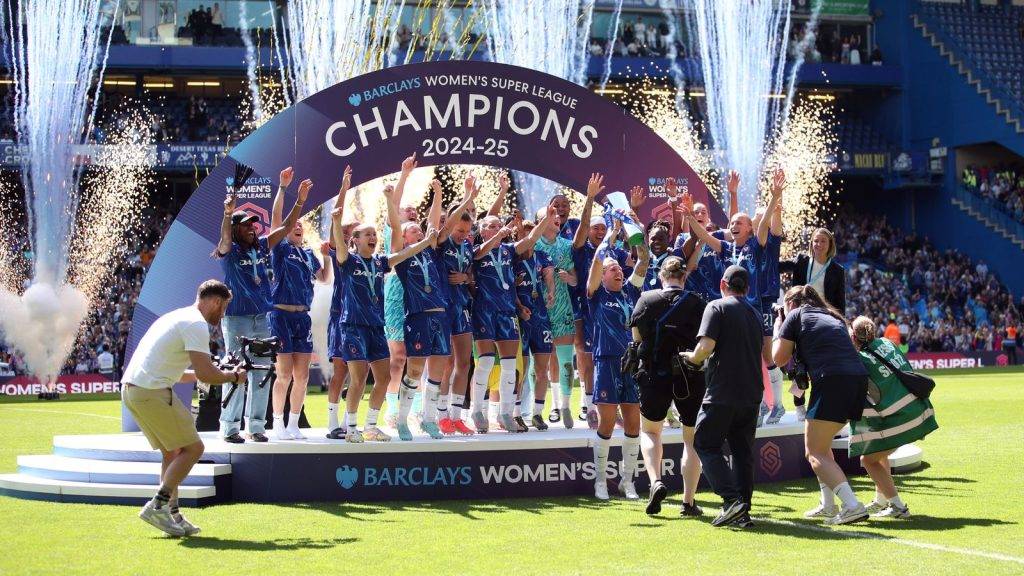 Chelsea make history as the first team to win WSL with unbeaten streak