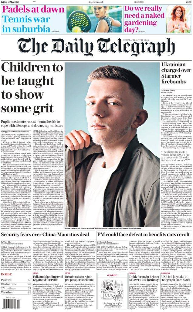 Ukrainian charged over Starmer firebombs